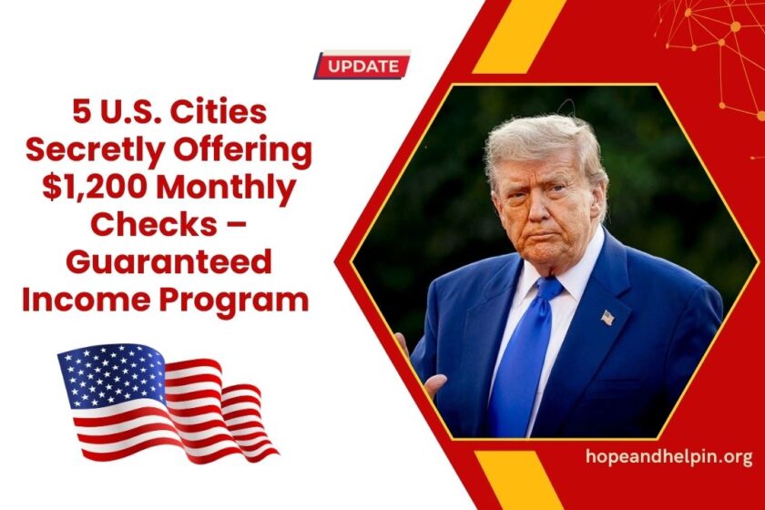5 U.S. Cities Secretly Offering $1,200 Monthly Checks – The Guaranteed Income Programs You Haven’t Heard Of