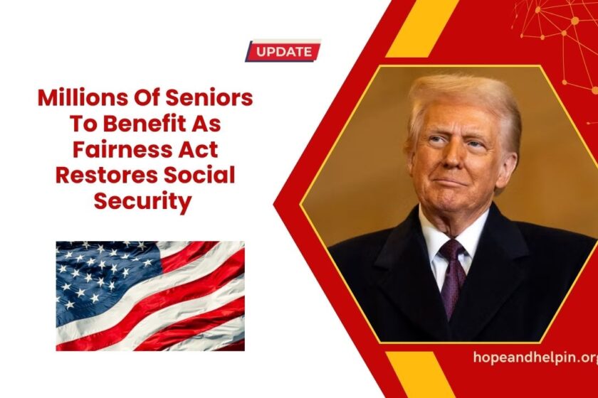 Millions Of Seniors To Benefit As Fairness Act Restores Social Security And Releases Back Payments